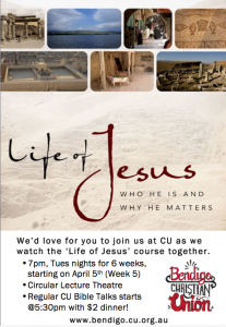 Life of Jesus invite